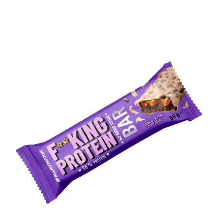 ALLNUTRITION Fitking Protein Bar (55 g, Cookie Cream) - ALLNUTRITION
