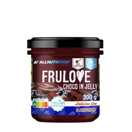 ALLNUTRITION Frulove Choco In Jelly Blackcurrant (300 g) - ALLNUTRITION