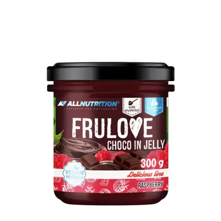 ALLNUTRITION Frulove Choco In Jelly Raspberry (300 g) - ALLNUTRITION