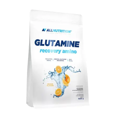 ALLNUTRITION Glutamine Recovery Amino (1000 g, Orange) - ALLNUTRITION