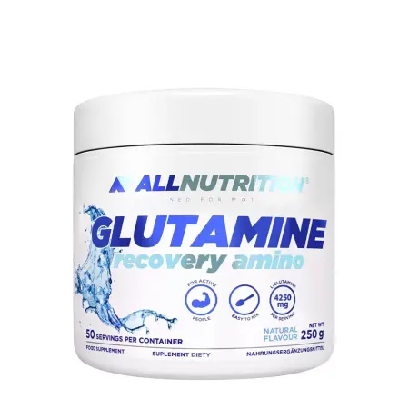 ALLNUTRITION Glutamine Recovery Amino (250 g, Natural) - ALLNUTRITION