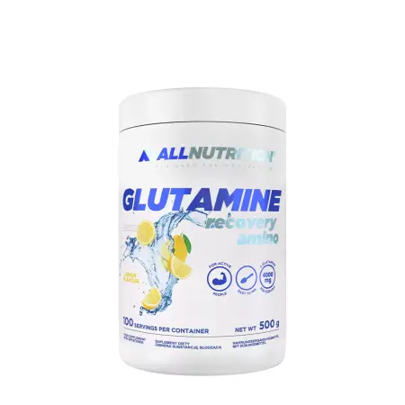 ALLNUTRITION Glutamine Recovery Amino (500 g, Lemon) - ALLNUTRITION