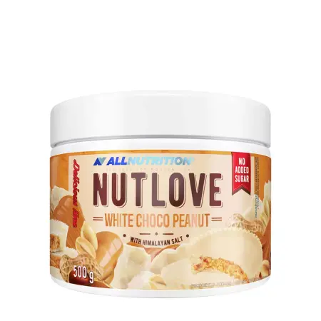 ALLNUTRITION NUTLOVE White Choco Peanut (500 g) - ALLNUTRITION