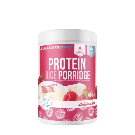 ALLNUTRITION Protein Rice Porridge (400 g, White Chocolate & Raspberry) - ALLNUTRITION