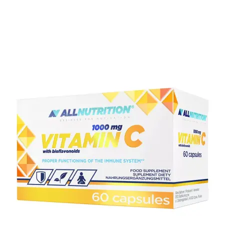 ALLNUTRITION Vitamin C 1000 mg + Bioflavonoids (60 Capsules) - ALLNUTRITION