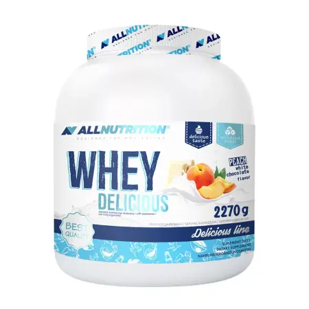 ALLNUTRITION Whey Delicious (2270 g, White Chocolate with Peach) - ALLNUTRITION