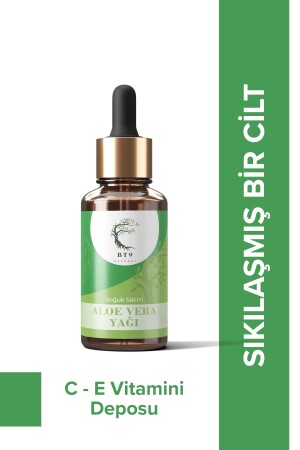 Aloe Vera Oil 100% Pure and Cold Pressed - Bt9 Naturel