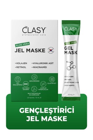 Aloevera Gel Mask Clasy Gel Mask 10 ml 20 Beutel - Clasy Care