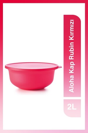 Aloha Kap 2l Rubin Kırmızı TYC00451376698 - Tupperware