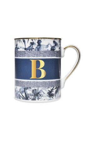 Alphabet B Letter Mug 555. 01. 01. 0020 - Baci Milano