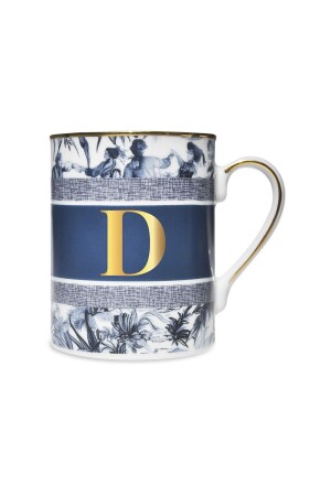 Alphabet D Letter Mug 555. 01. 01. 0022 - Baci Milano