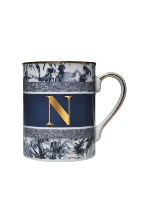 Alphabet N Letter Mug 555. 01. 01. 0029 - Baci Milano