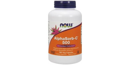 AlphaSorb-C, 500mg - 180 vcaps - NOW Foods