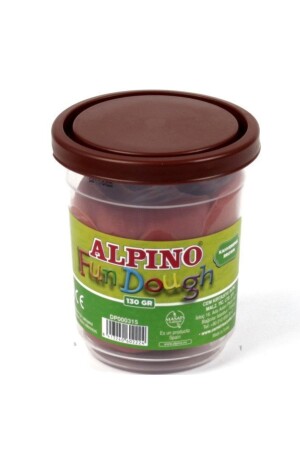 Alpino Brown 130gr Play Dough Dp-00315 - Alpino