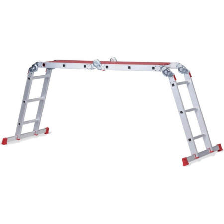 Aluminum 4-part ladder 4x3 ALTREX Varitrex Plus with platform - Altrex