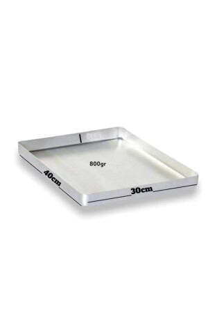 Aluminum Baklava Pastry Oven Tray 30x40x3. 5cm 4cm depth - Yıldız çelik