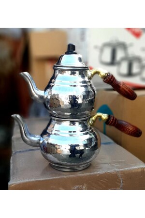 Aluminum forged small teapot - Çakır Çelik