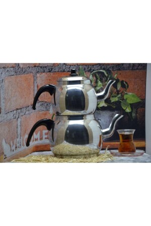 Aluminum Globe Teapot No:05 (3.2 Liters for 7 Persons) akc5 - qpazar