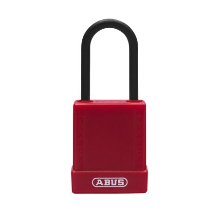 Aluminum lock ABUS 76PS/40, red - ABUS