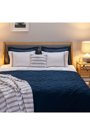 Alvia Extra Double Duvet Cover Set 230x220 Cm White CK212TEK119 - Chakra