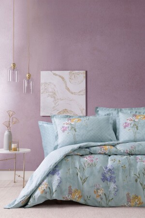 Alyssa Battal Boy Duvet Cover Set - Mint - Yataş