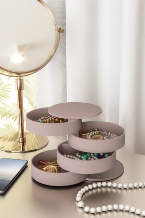Amber Gem And Jewelry Storage Box Organizer - Pufwin Home