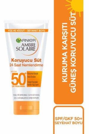 Ambre Solaire Travel Size Sunscreen Milk Gkf50 50 ml 3600542223348 - Garnier