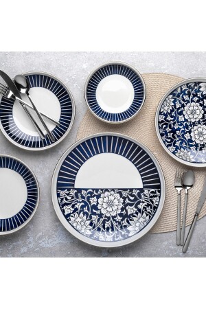 Ambrosia 24 Piece Dinner Set for 6 People 58YMT000723 - Aryıldız