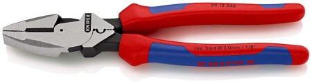 American-style electrician's pliers KNIPEX 0912240SB - Knipex