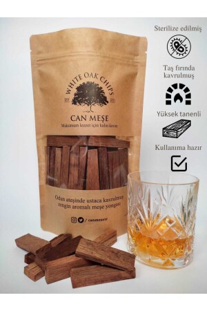 Chips/Sticks aus amerikanischer Eiche, ganz geröstet, 100 g 19971998 - Can Meşe