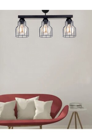 Amethyst Dizilone 3 Living Room, Kitchen Pendant Chandelier S04410AD - Etsylight