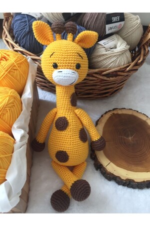 Amigurumi Sevimli Zürafa 0028 - USTAHOBİEVİ