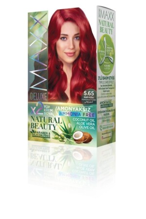Ammonia-Free Hair Dye 5. 65 - Maxx Deluxe