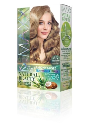 Ammonia-Free Hair Dye 8. 3- Honey Foam - Maxx Deluxe
