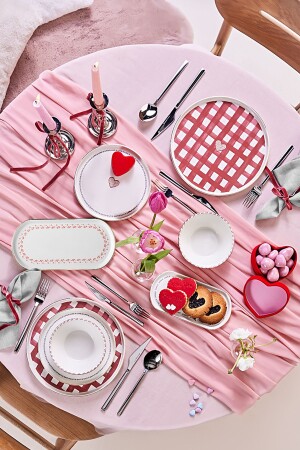 Amore 8 Piece Ceramic Dinner Set for 2 People - Karaca