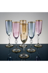 Amore Kahve Yani Su Bardaği 6 Kişilik 3 Renk P492S964 - Paşabahçe