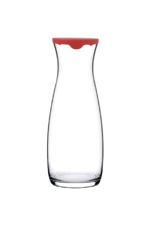 Amphora-Glas, transparente Wasser- und Milchflasche mit Deckel, Kühlschrank-Organizer, 1100 cc, EGAmphoraK - Paşabahçe
