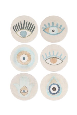 Amulet Cake Plate Set of 6 - 19 Cm ALE001 - The Mia