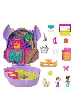 And Adventures Micro Play Sets Llama Compact Fry35-hkv33 - Polly Pocket