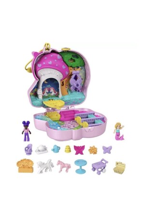 And Adventures Micro Play Sets Unicorn Forest - Hcg20 P37966S5443 - Polly Pocket