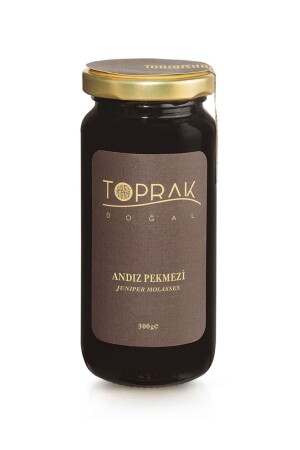 Andız Pekmezi- Şekersiz Andız Özü- Soğuk Sıkım Andız 300 G - Toprak Doğal