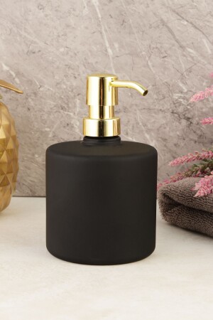 Angdesign Elisia Liquid Soap Dispenser-black 20003 - ANGDESİGN