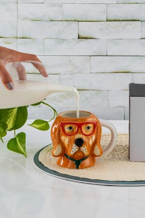 Animal Dog Mug Cup 153. 03. 06. 1864 - Karaca