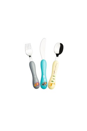 Animal Kingdom 3 Piece Kids Fork Spoon Knife Set 153. 03. 06. 1399 - Karaca