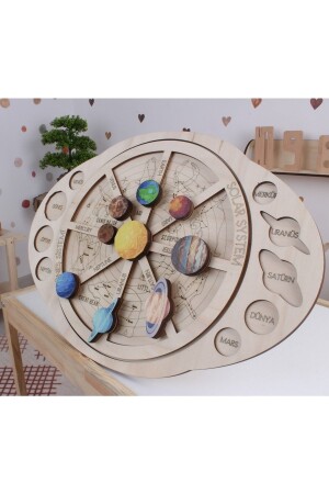 Animated Colorful Solar System and Constellations with Planets - Ankebut