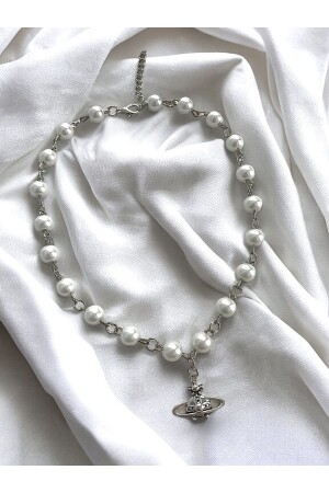 anime nana pearl saturn necklace - Sleyshop