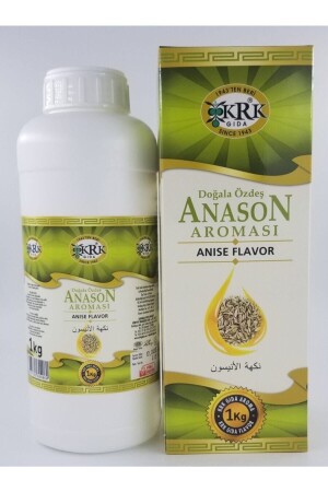 Anise Flavor 1 Kg Stt 2027 Latest Production Free Shipping SA86706 - Krk Gıda