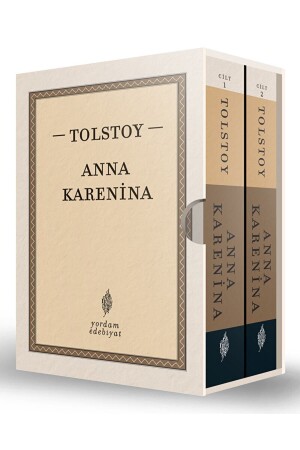 Anna Karenina (2 Cilt Takım Kutulu) - Lev Nikolayeviç Tolstoy - - 9786051722016 344821 - Yordam Edebiyat