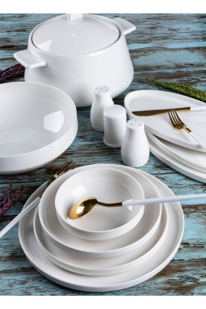Annabel 60 Piece Porcelain Dinner Set TR-2802 - AROW