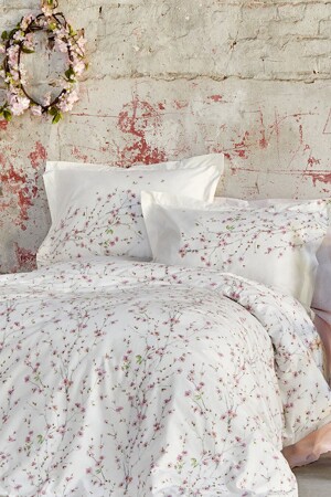 Annata Salmon Double Duvet Cover and Pillow Set 200. 20. 02. 0014 - Karaca Home